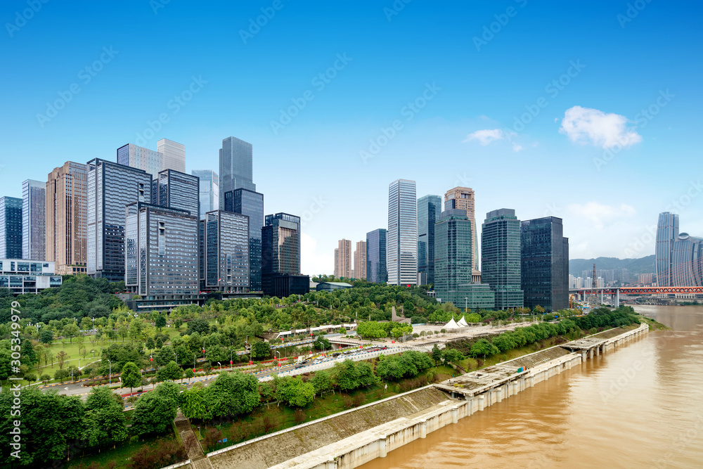 重庆城市景观与摩天大楼
