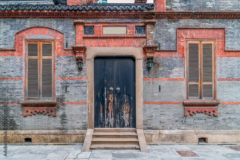 上海石库门旧建筑门窗