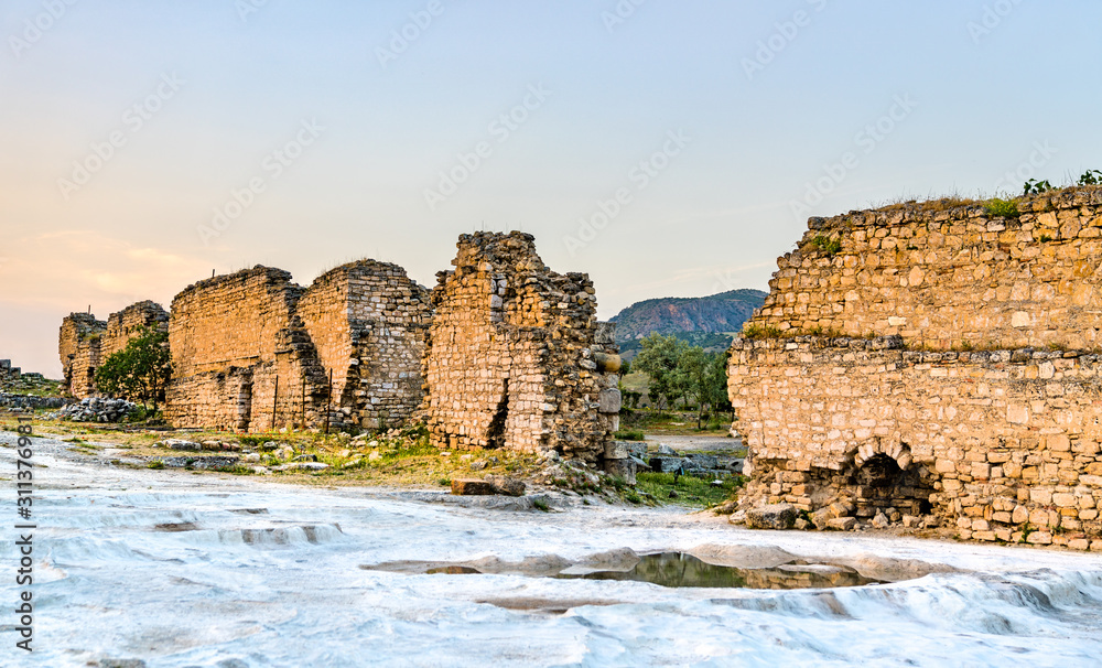 土耳其希拉波利斯中世纪城堡遗址