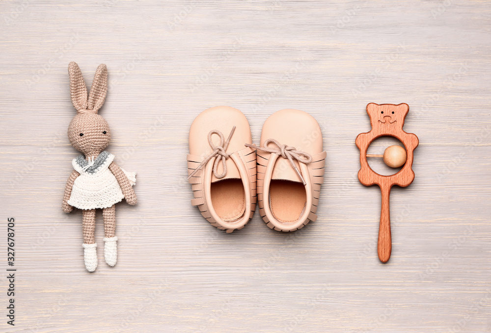 木制玩具婴儿短靴