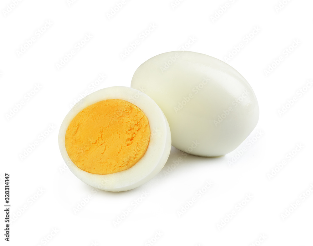 白底煮鸡蛋