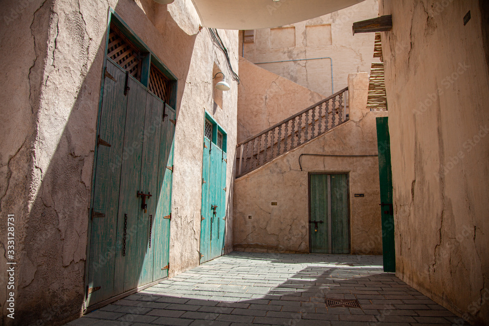 阿拉伯联合酋长国迪拜Al Fahidi历史街区