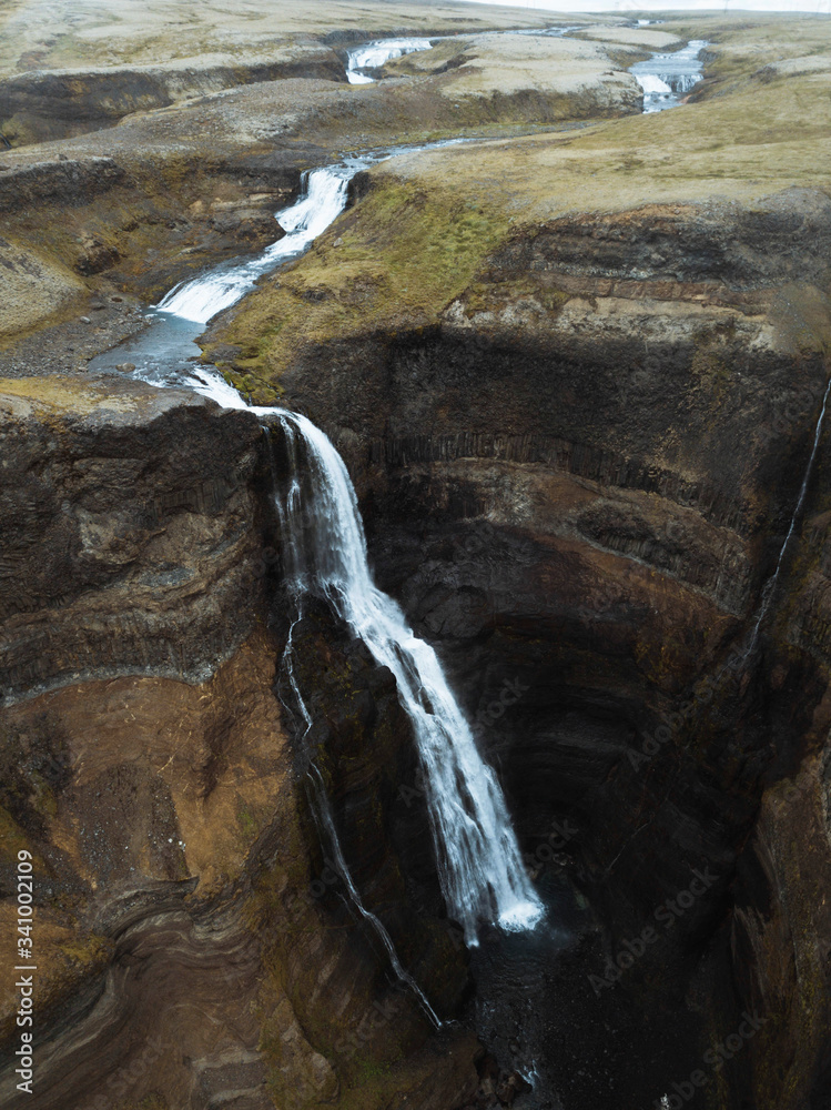 冰岛的海弗斯瀑布