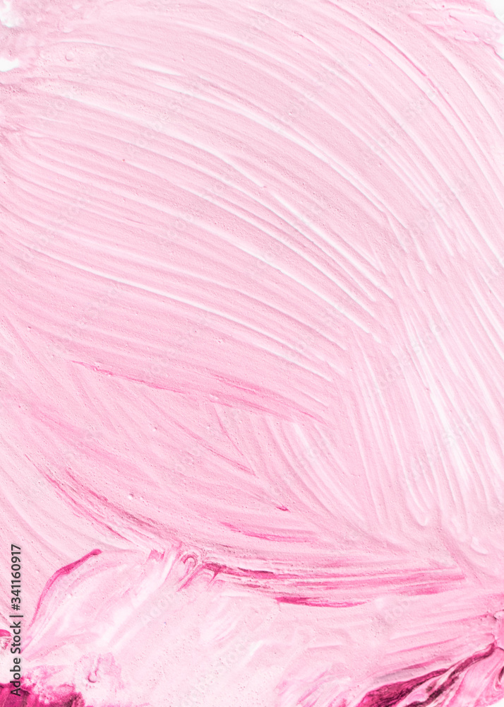 粉红色油画笔触纹理背景