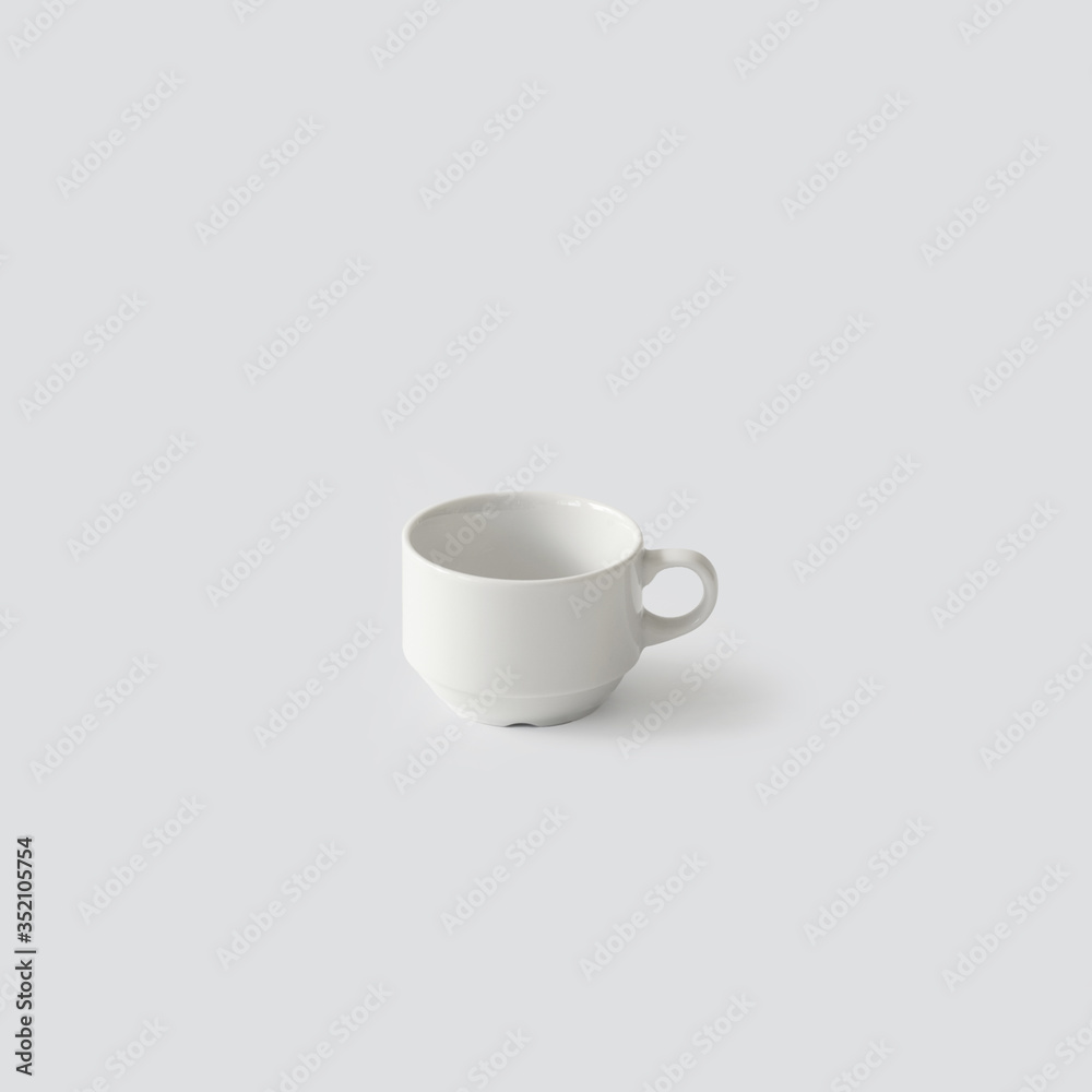 空白咖啡杯