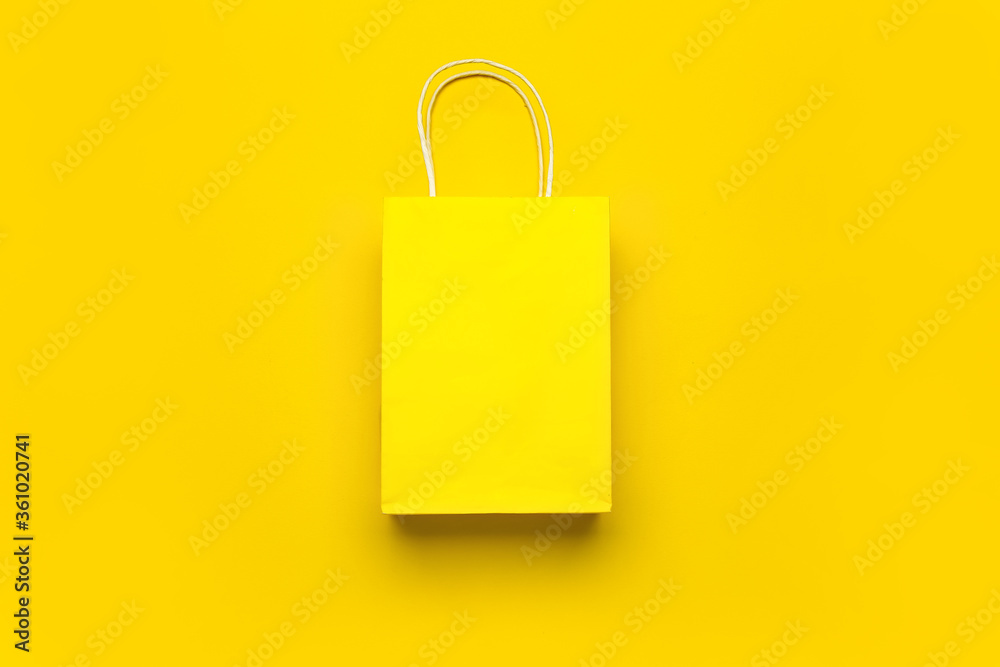 彩色背景纸购物袋