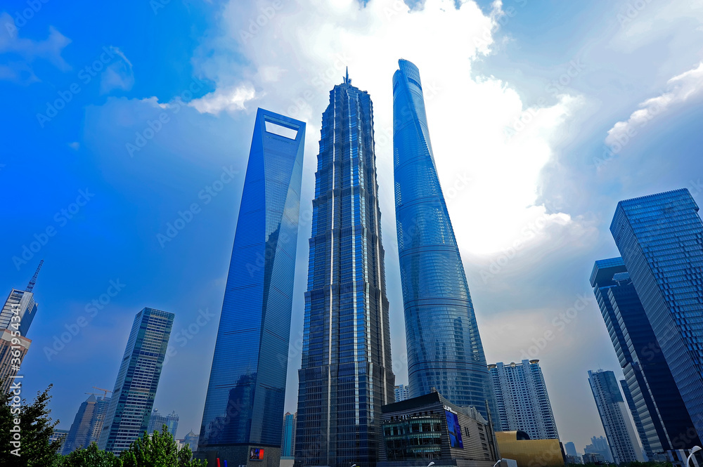 上海环球金融中心陆家嘴集团摩天大楼