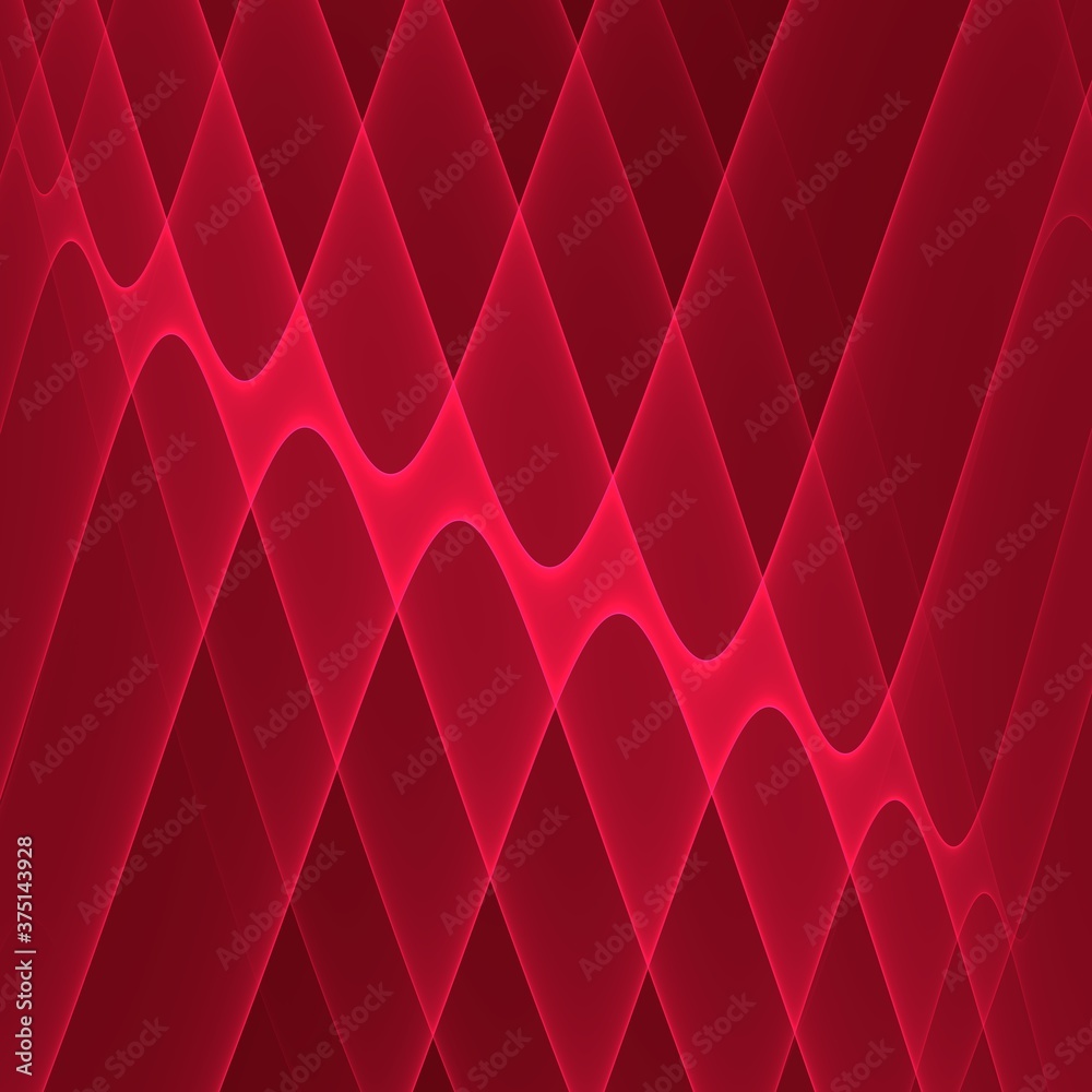 abstract background with blending curve style red color