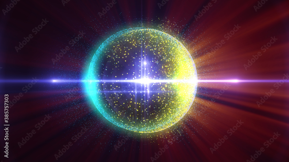 particle geometry planet, Abstract particles background