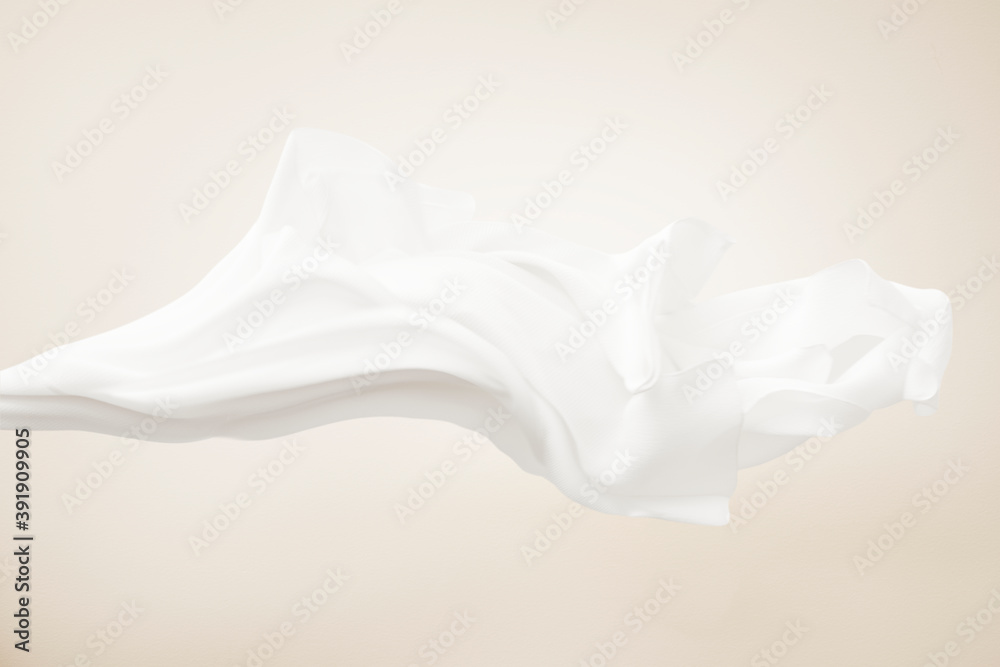 白色织物质感背景设计元素