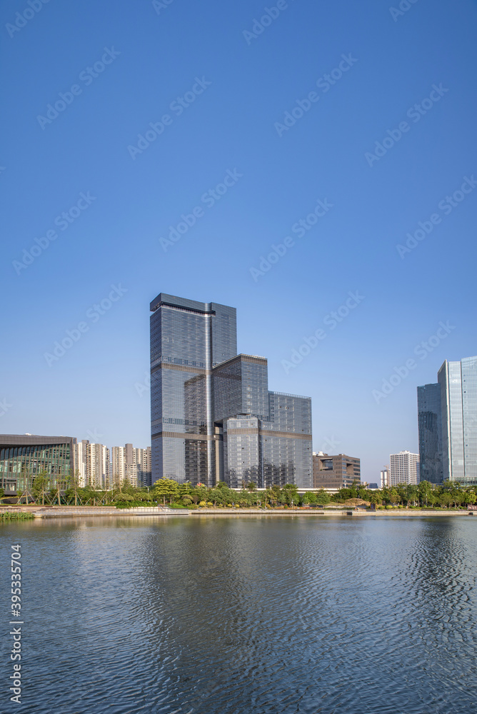 中国广州南沙自由贸易区城市建筑