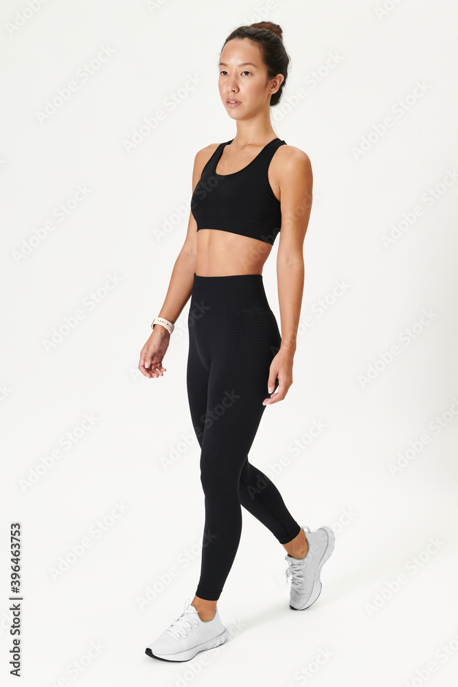 女性瑜伽套装模拟运动服