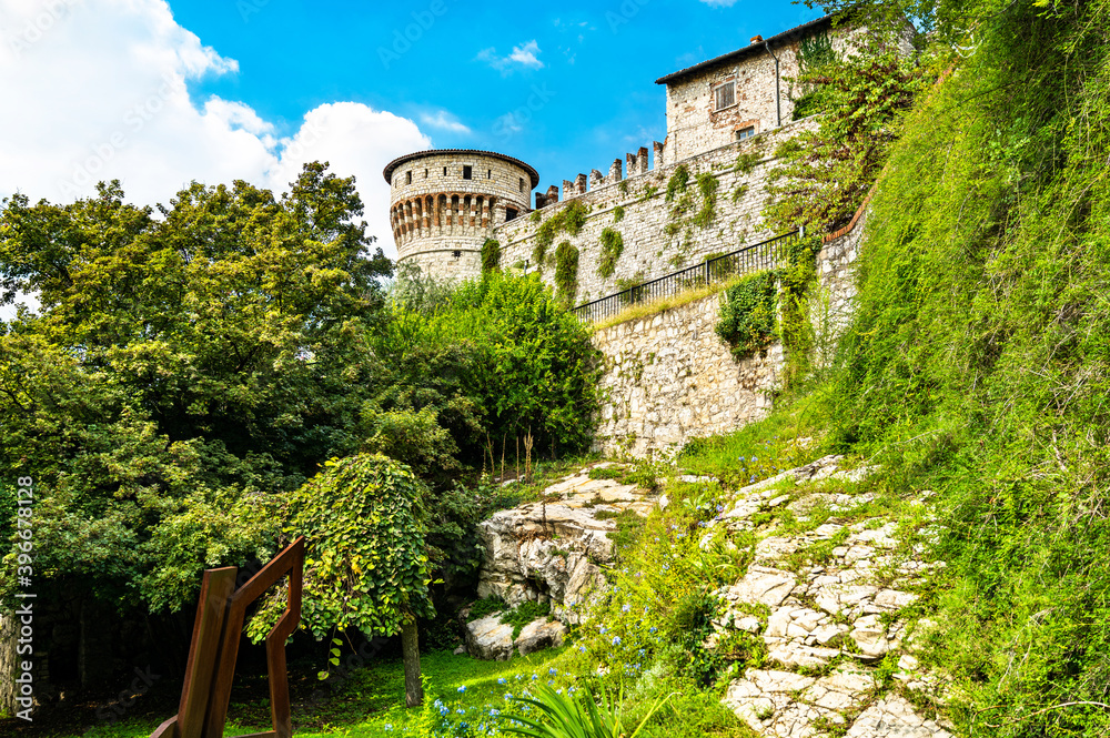 意大利伦巴第的布雷西亚城堡
