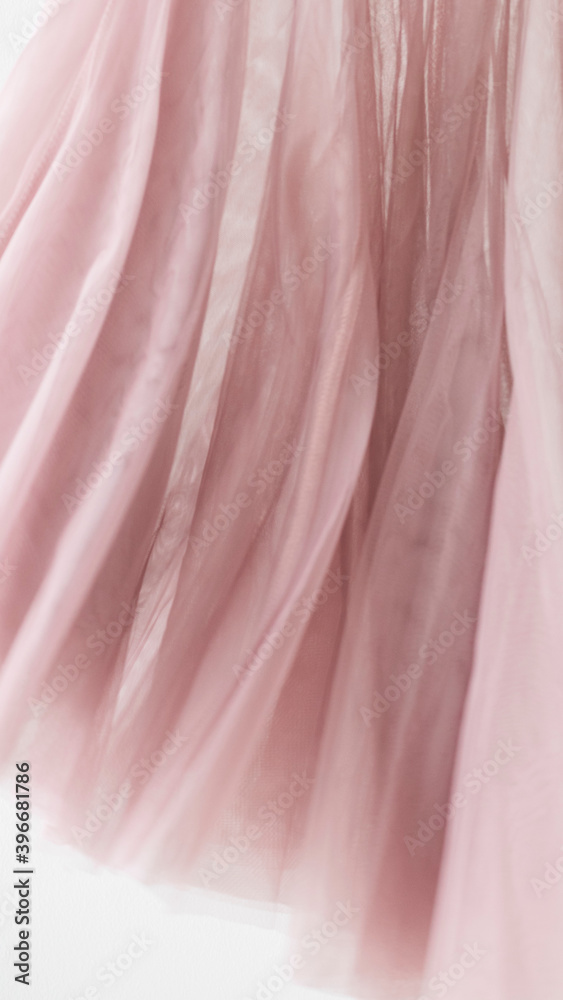 粉色雪纺面料纹理背景