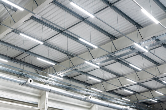 大型工业大厅-运输仓库-现代化LED照明