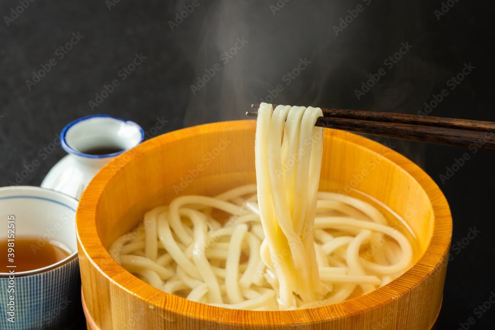手打ちうどん　homemade noodles of Japan(udon)