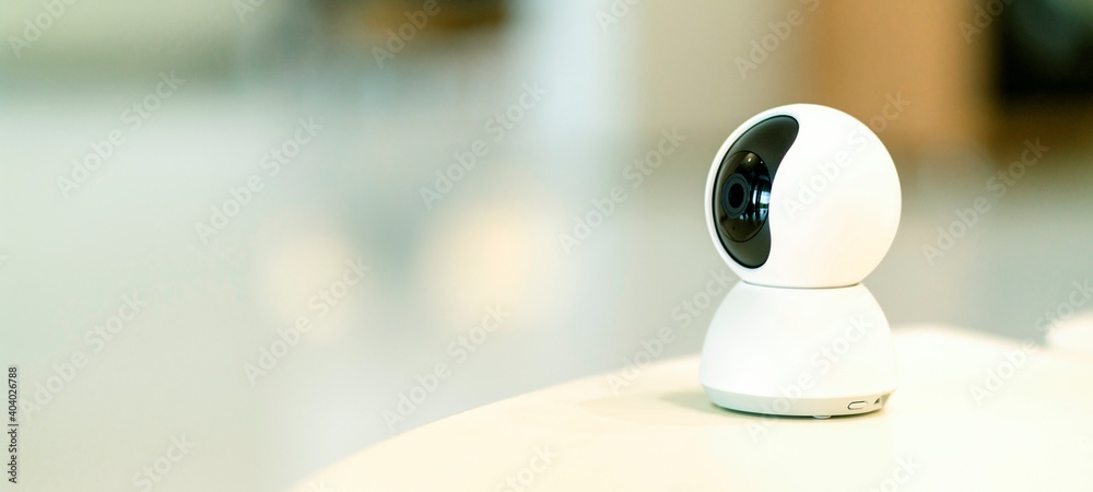 IP camera high tech smart gadget internet of thing smart home security technology, smart digital lif