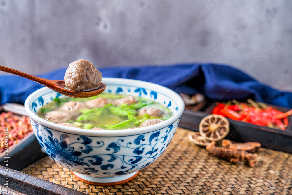 潮汕菜——一碗潮汕牛肉丸汤