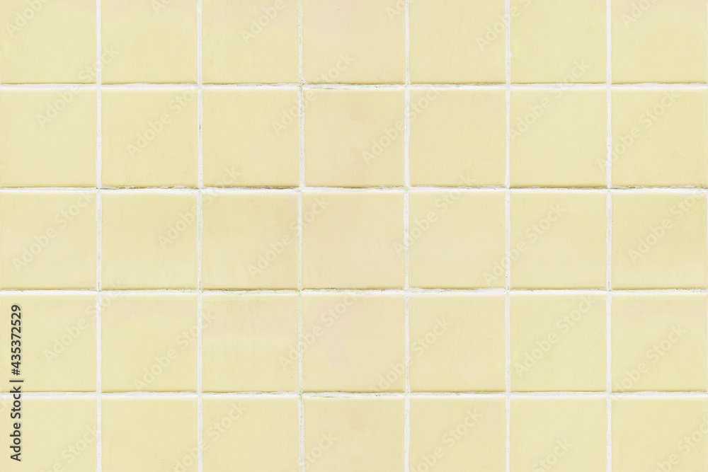 黄色方块瓷砖纹理背景