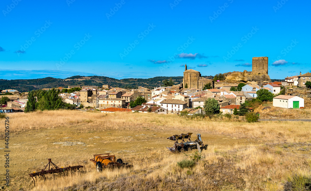 西班牙萨拉戈萨省的卢西亚镇