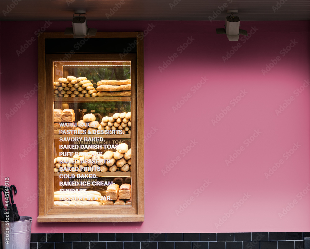 面包店美食概念