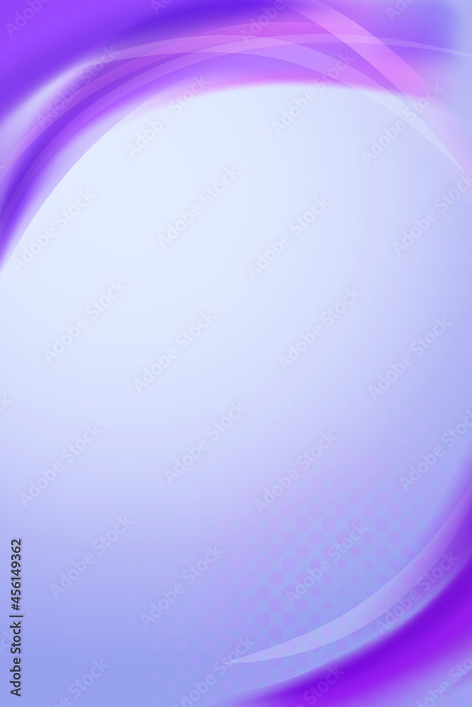 霓虹紫色曲线框模板矢量