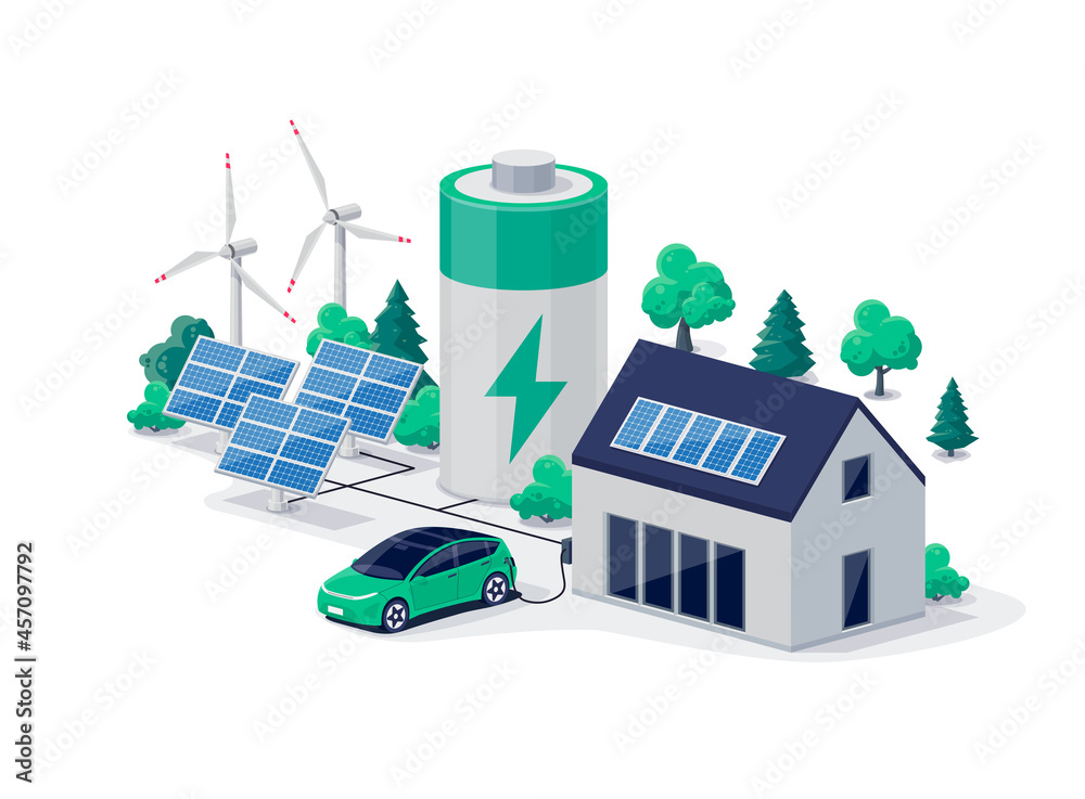 家用虚拟电池储能，带家用光伏太阳能电池板工厂、风能和可再充电