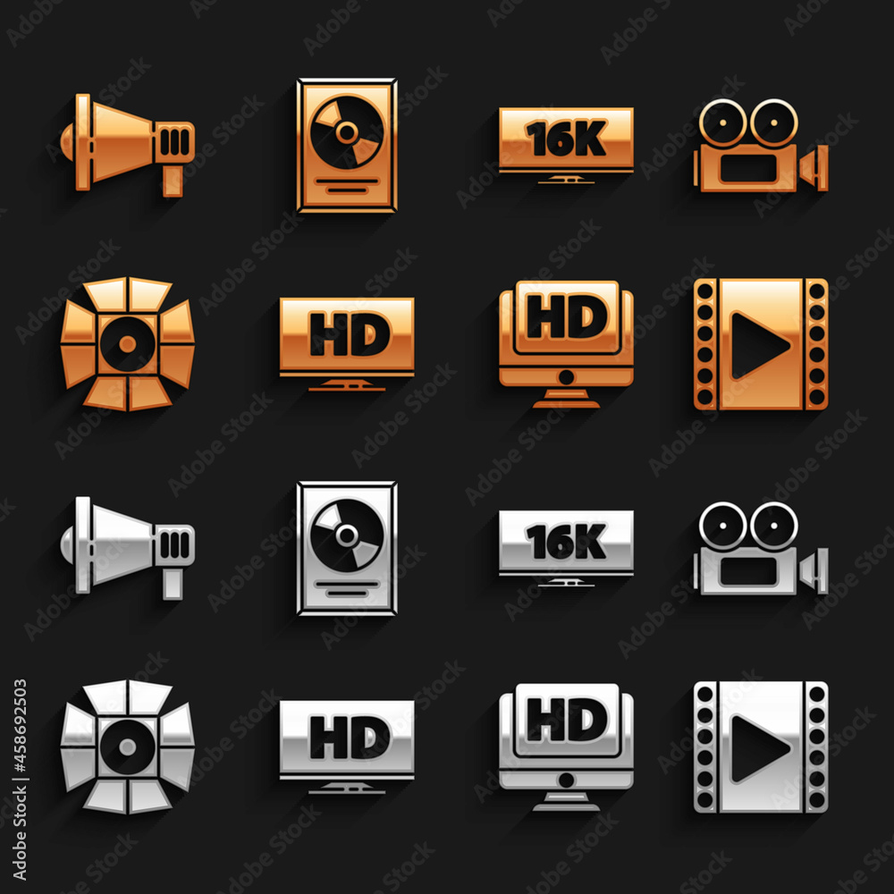 Set Smart display with HD video, Cinema camera, Play Video, Monitor, Movie spotlight, Screen tv 16k,