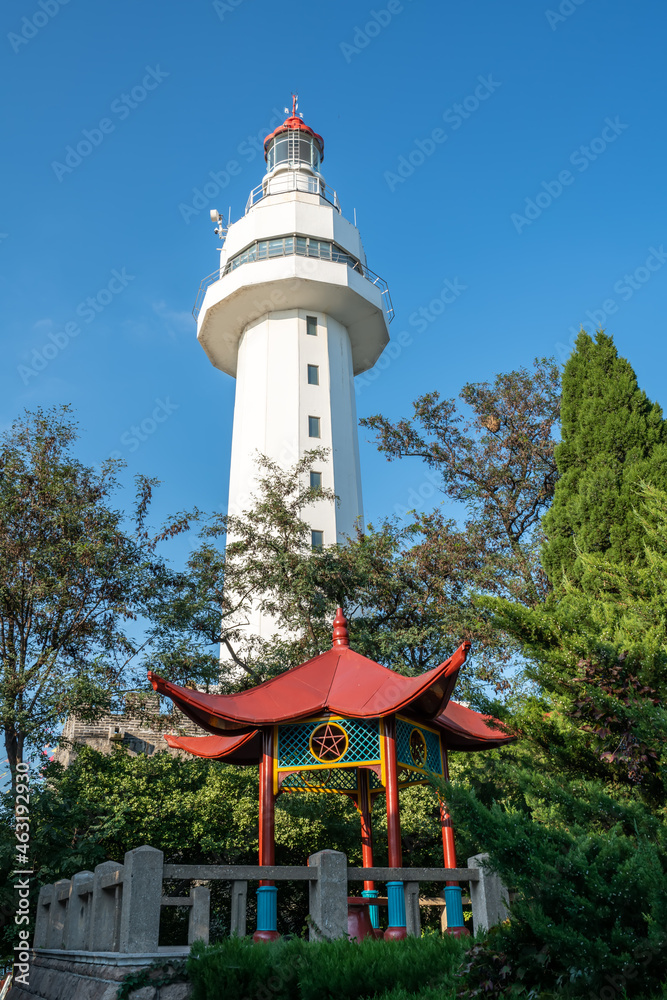 Yantai lighthouse, zhifu district, Yantai, China