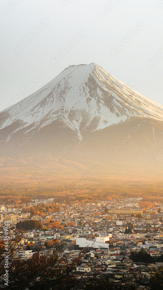 富士山和川口町，日本手机壁纸