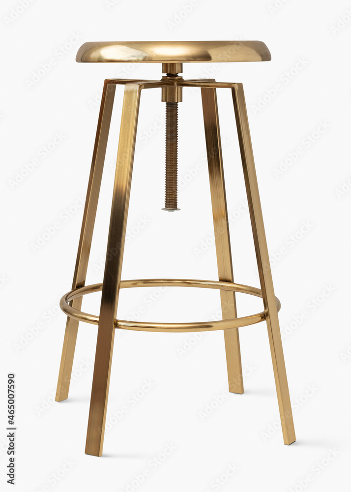 黄铜条凳现代家具设计