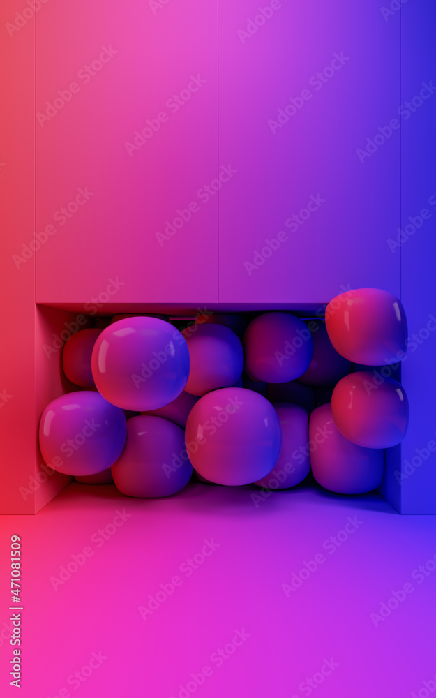 软球，几何概念，三维渲染。