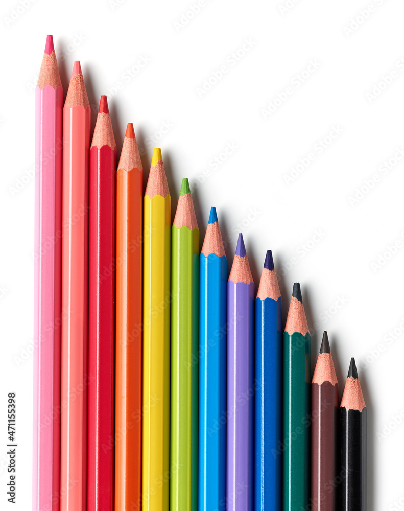 木制彩色铅笔