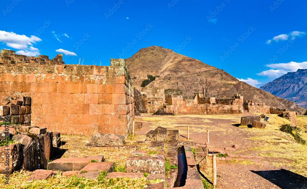 秘鲁印加圣谷的比萨考古遗址