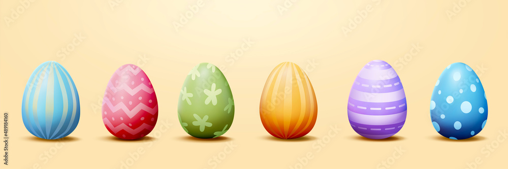 彩色复活节彩蛋