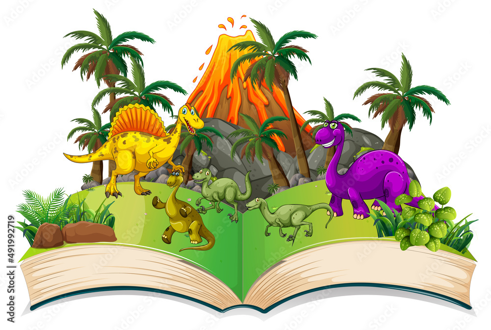 森林中的恐龙之书