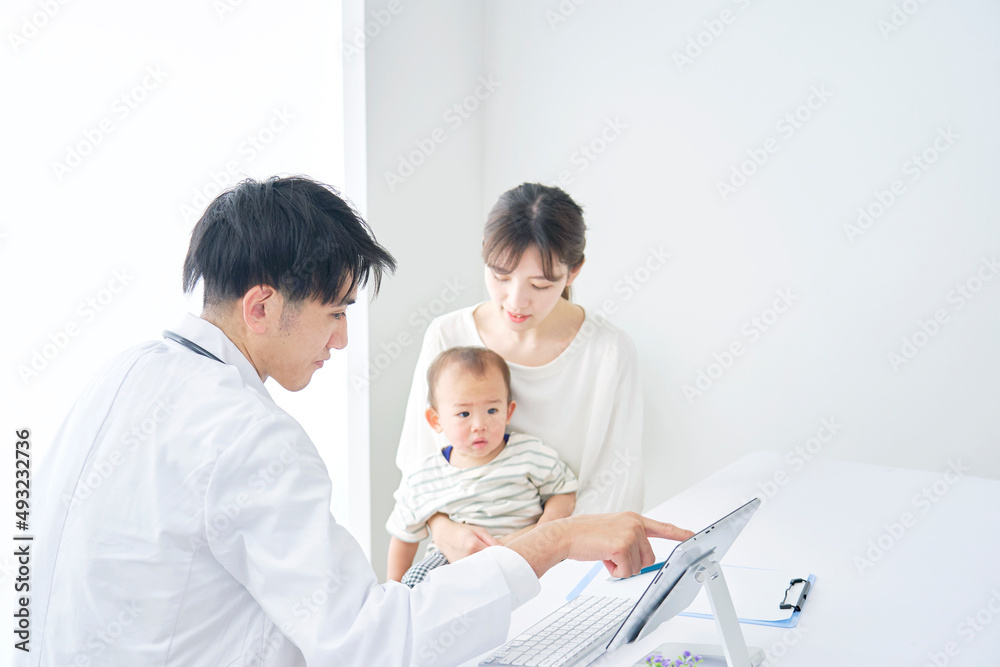 医療　注射　乳幼児