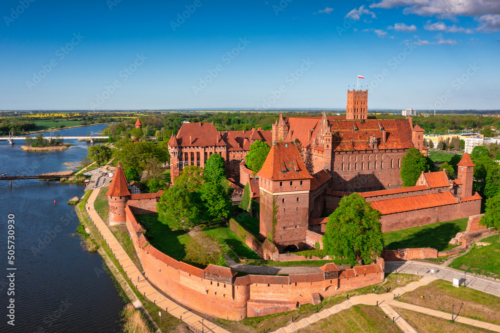 波兰诺加特河畔马尔博克的条顿骑士团城堡