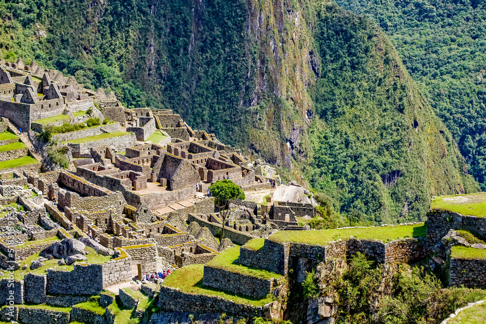 秘鲁比萨克印加遗址区。前往南美洲