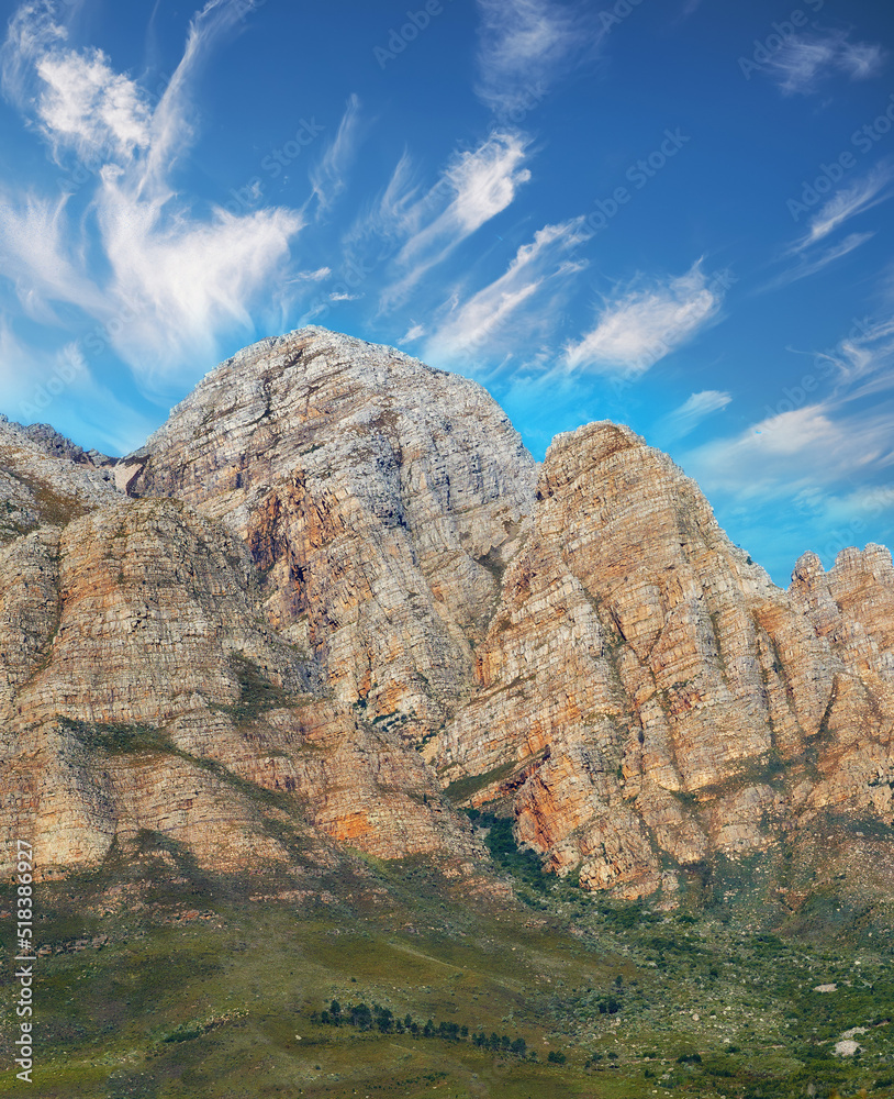 美丽的十二使徒山脉景观。一个风景优美的户外旅游目的地，地标