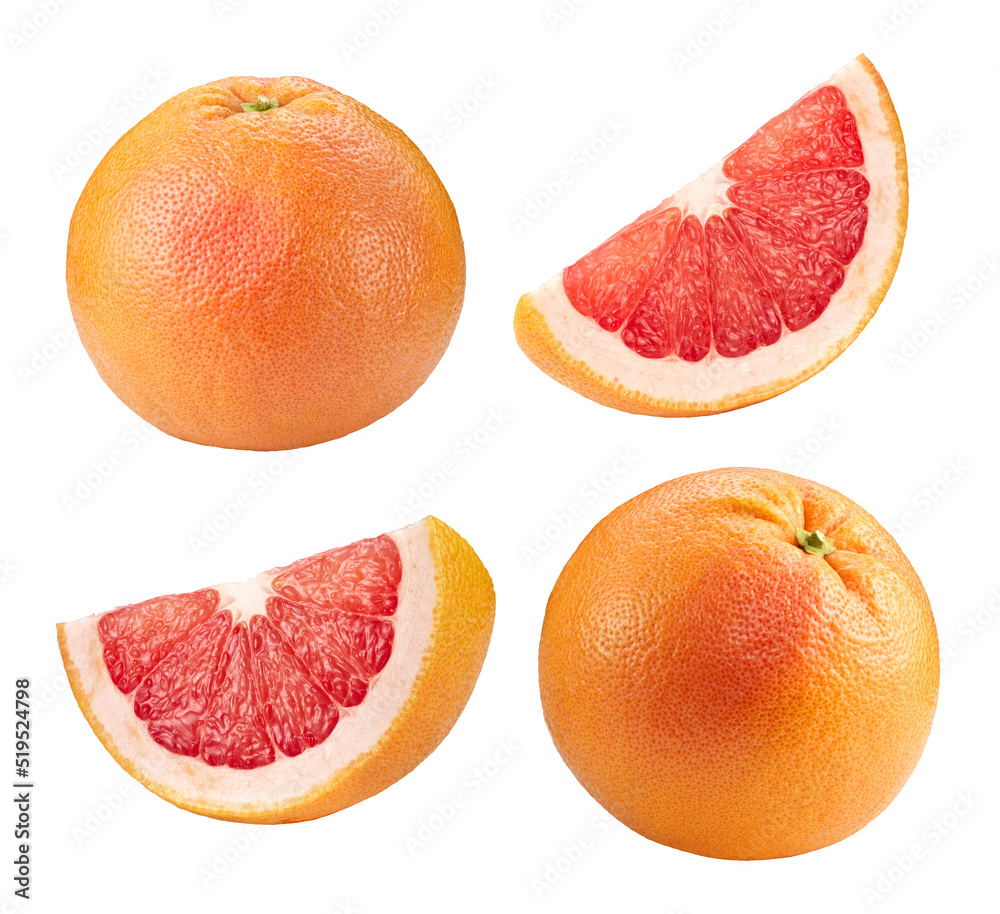 白底葡萄柚
