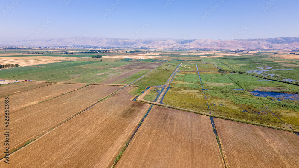 贝卡谷地的农田-黎巴嫩