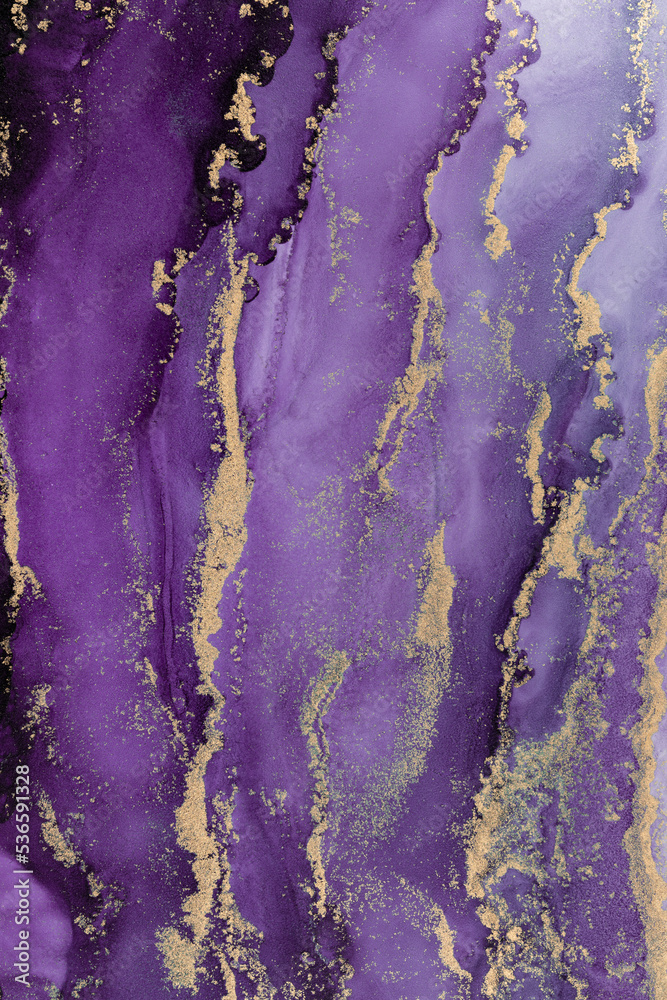 Marble ink abstract art from meticulous original painting abstract background . Painting was painted