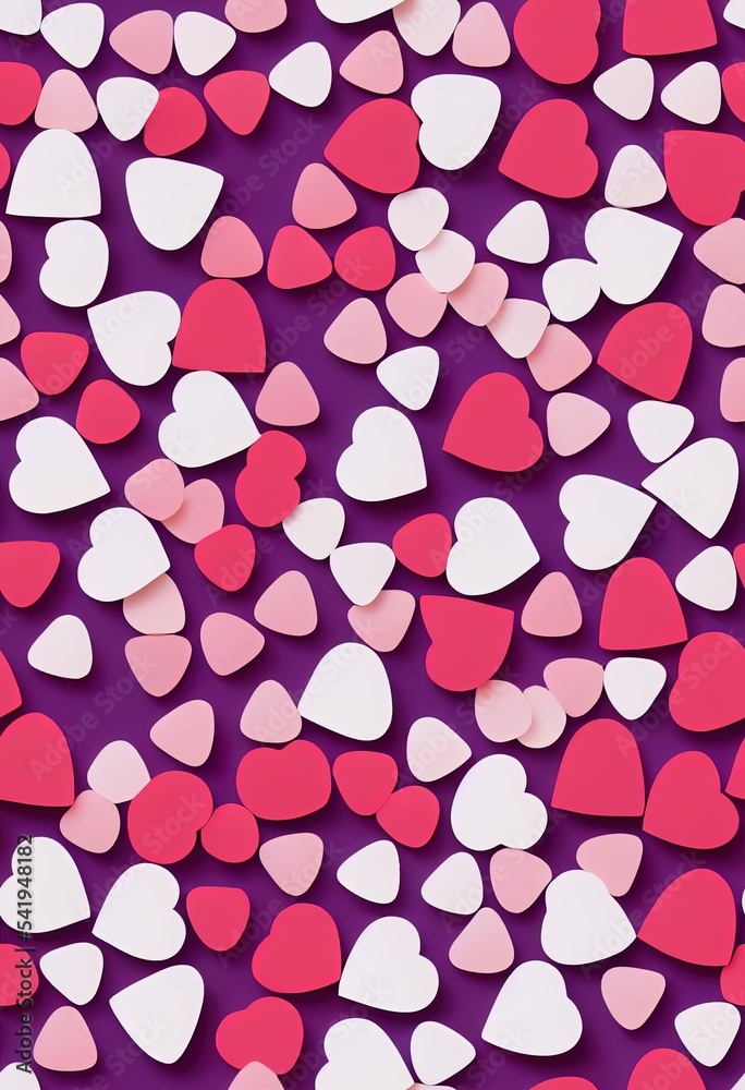 心形棒棒糖小尺寸无缝图案。浪漫的糖果手机壁纸。中性粉色。