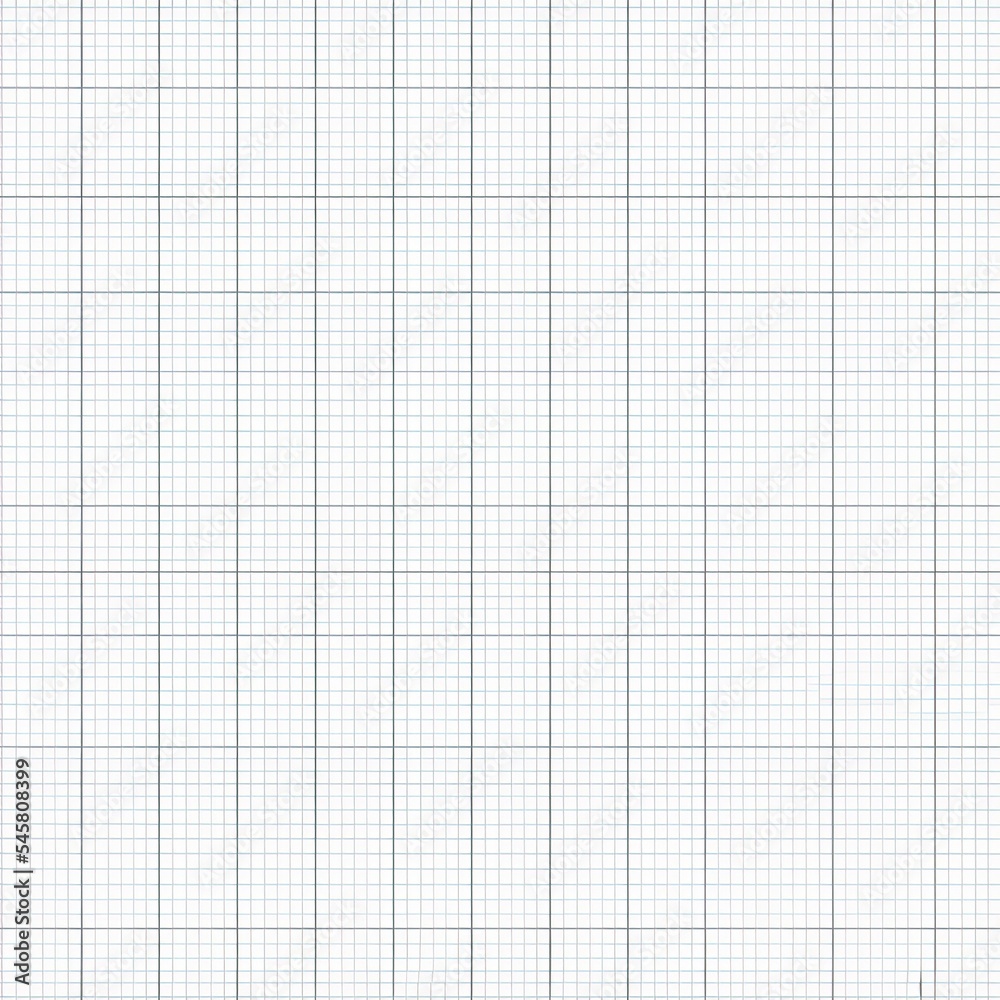 White graph paper background texture