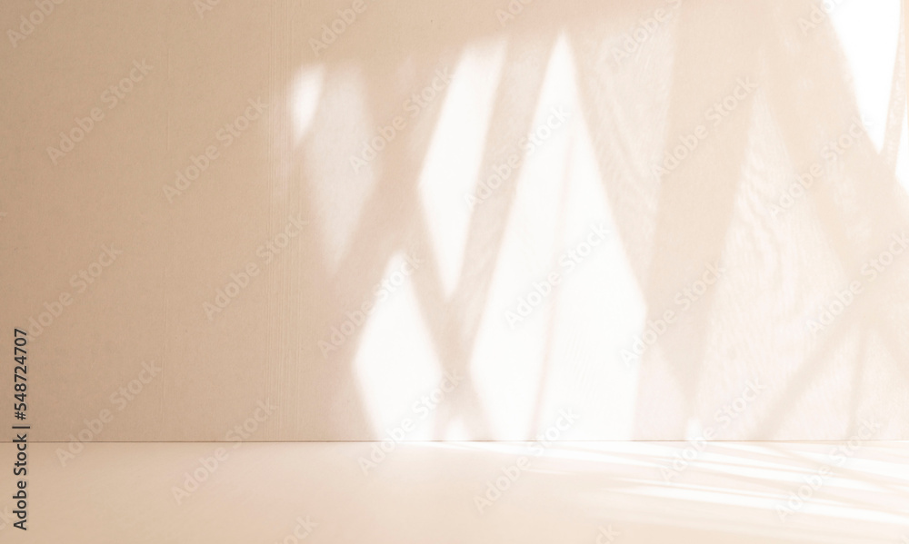 极简抽象柔和的浅米色背景，用于光影o的产品展示