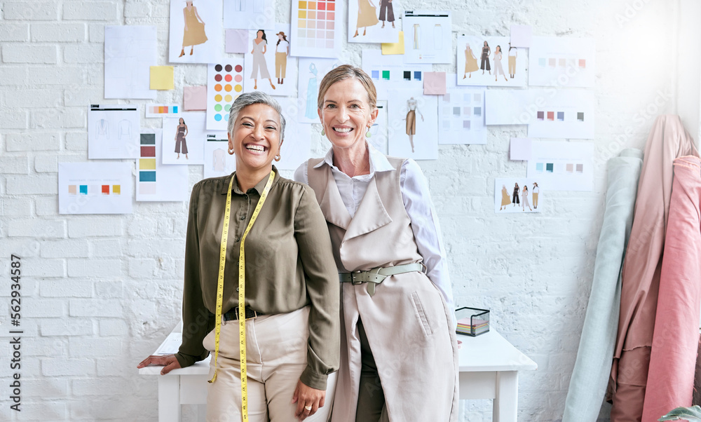 时尚产业与女性在工作坊中的幸福画像，创造性的合作和对bu的想法