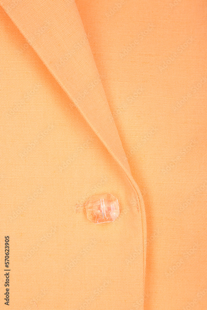 yellow fabric with button