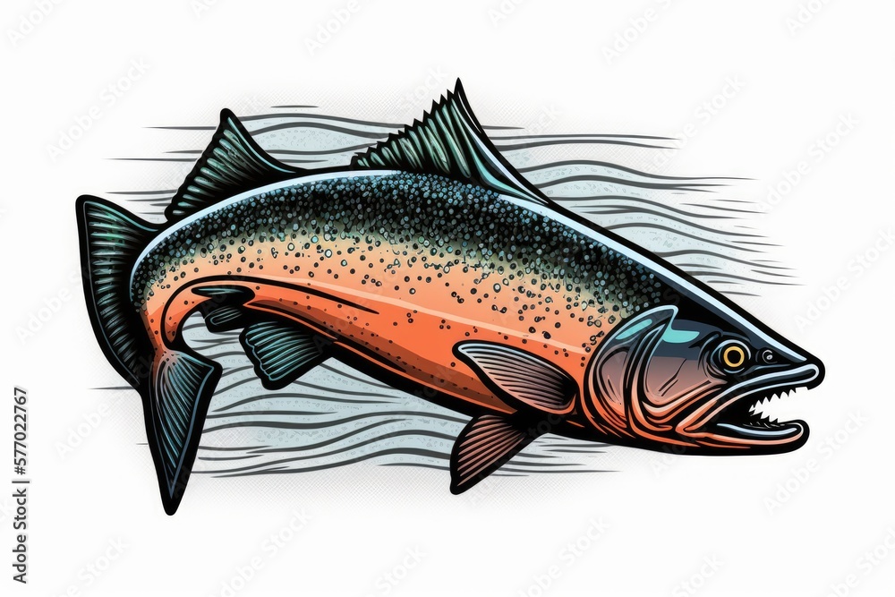 Having some delicious Alaskan coho salmon tonight. Wild Alaskan salmon caught in an environmentally 
