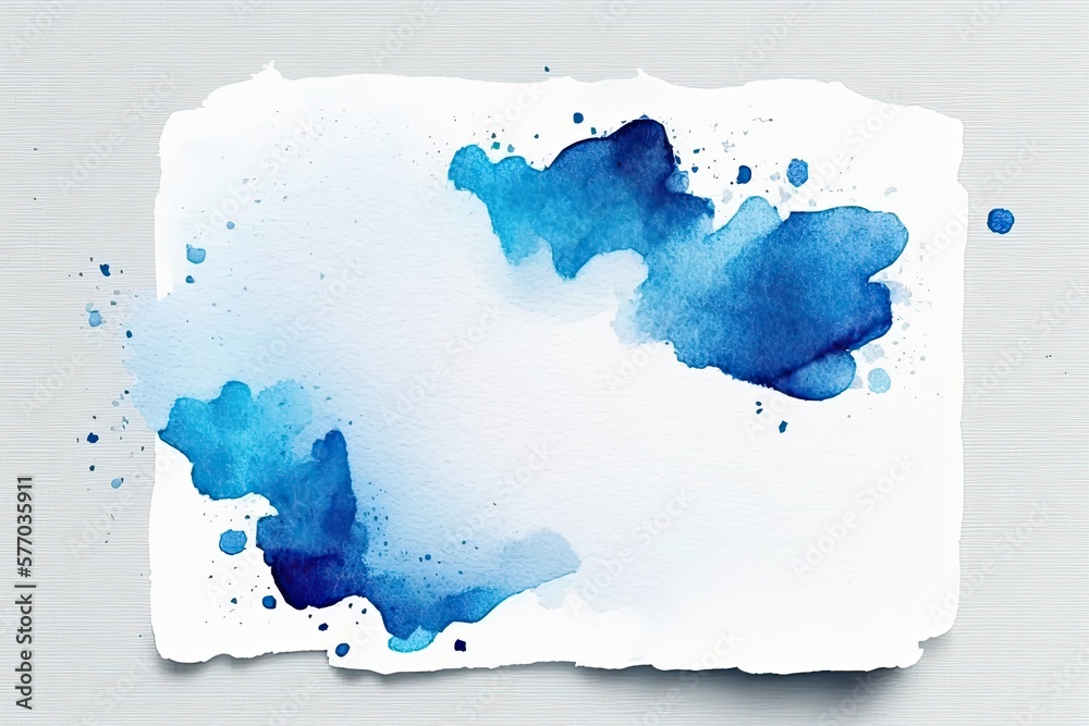 Watercolor paper texture, white backdrop. Uneven granules. Generative AI